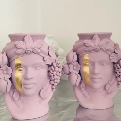 Stefania Boemi Vaso rosa Cecì