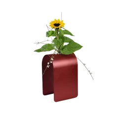 William Mulas Vaso rosso Dahlia