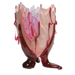 Corsi Design Factory Vaso rosso grande Clear Special di Gaetano Pesce