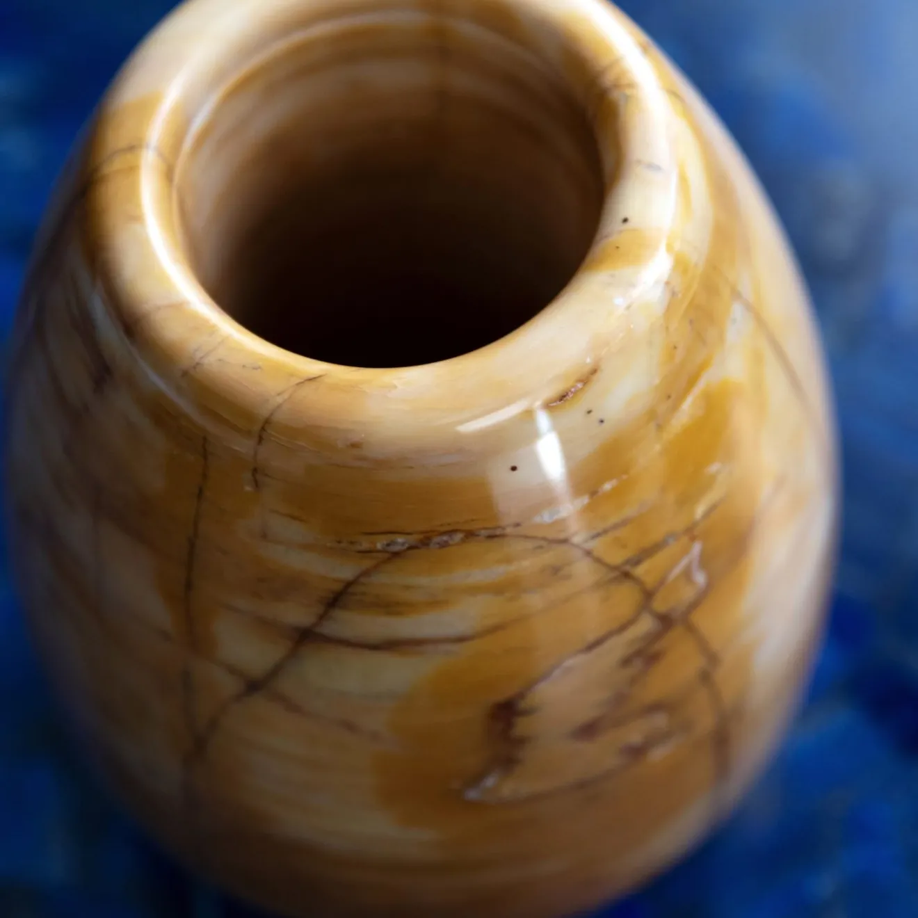 Officina Della Scala Vaso Siena giallo di Franco Albini