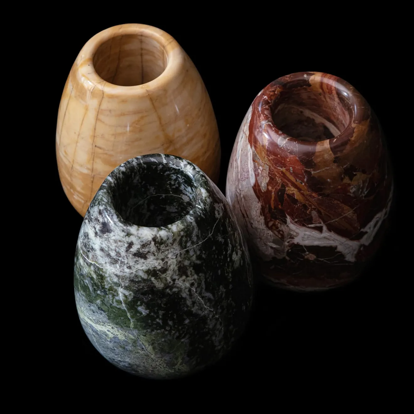 Officina Della Scala Vaso Siena giallo di Franco Albini