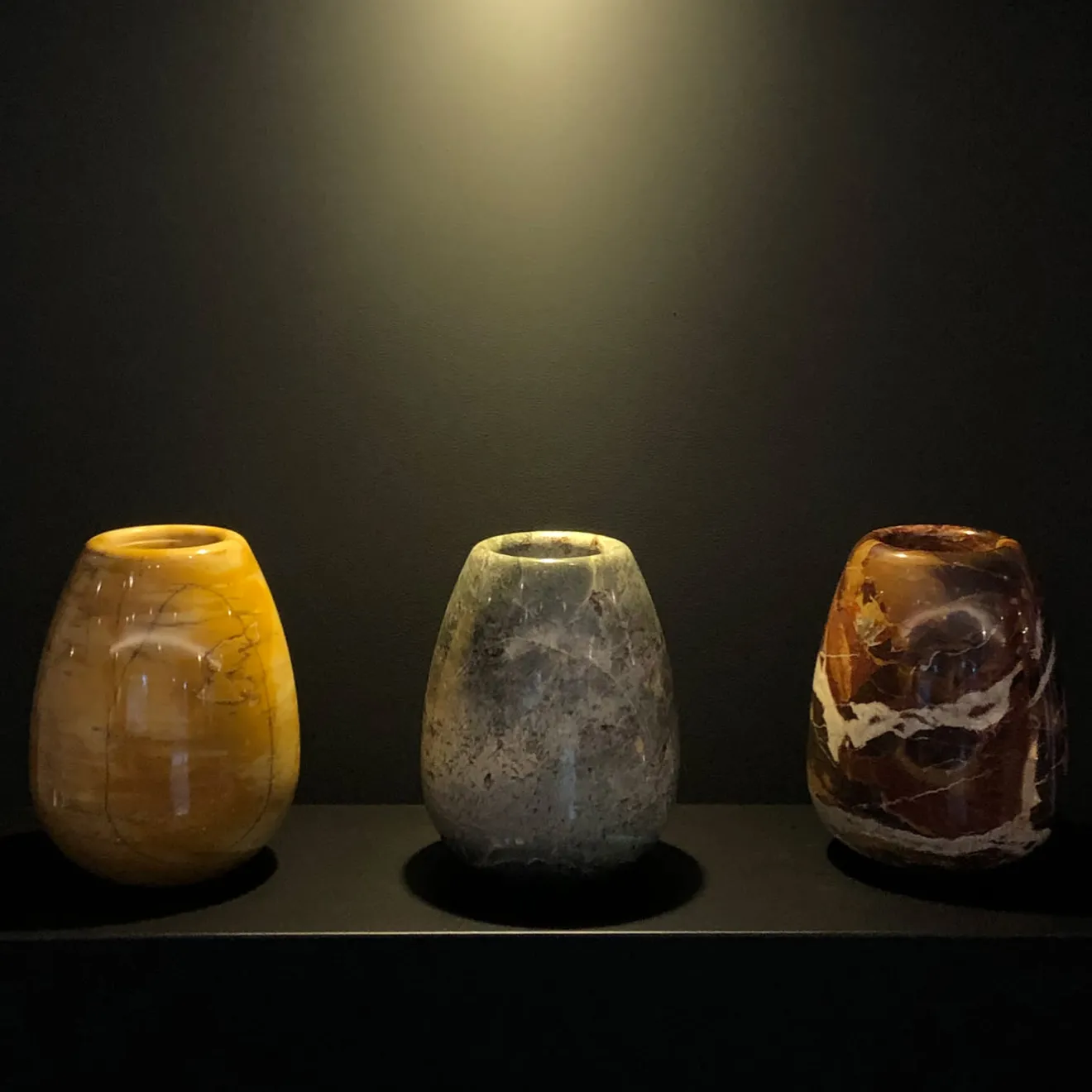 Officina Della Scala Vaso Siena giallo di Franco Albini