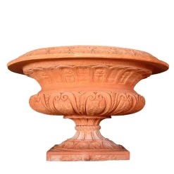 Fornace Masini Vaso Tazza Ornata