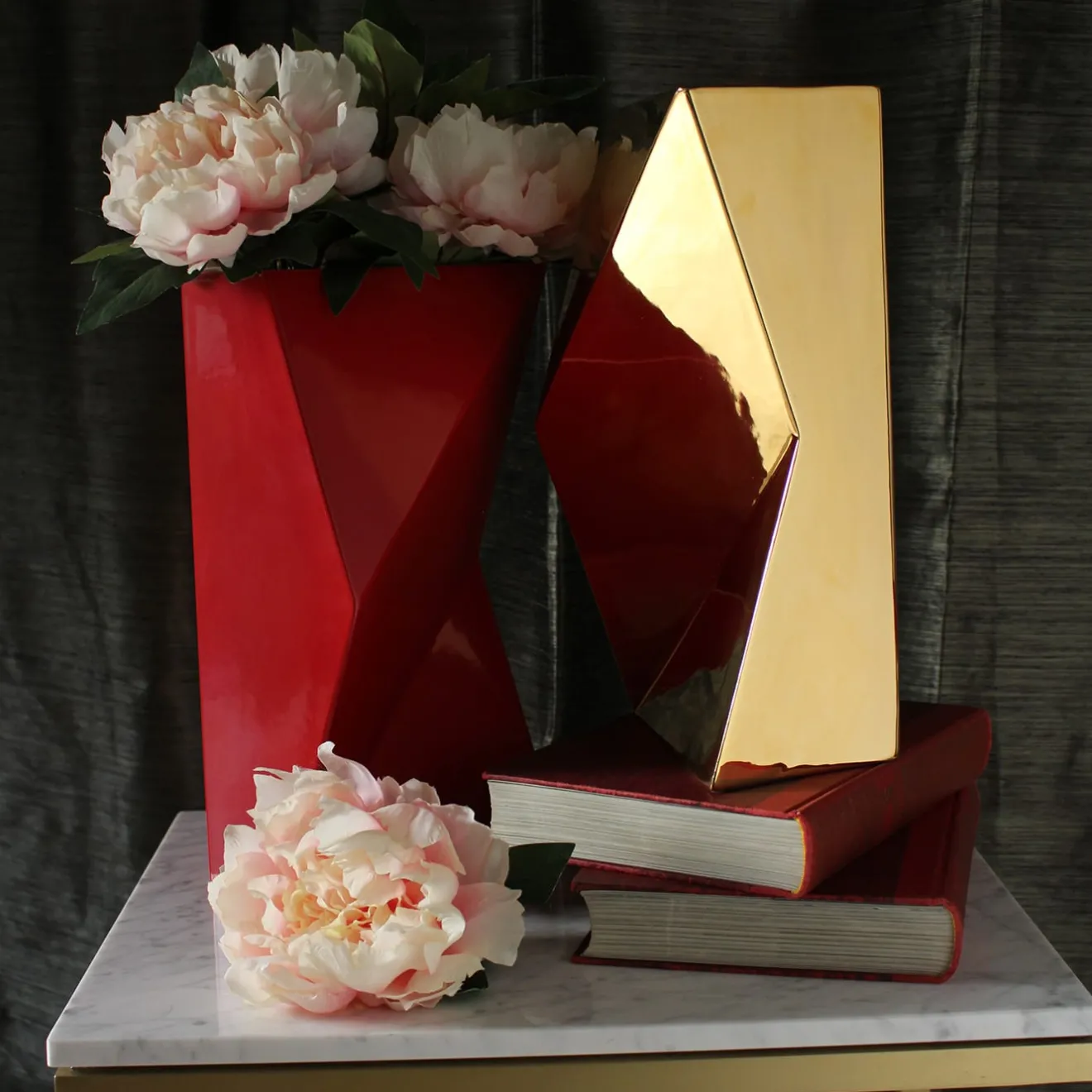 V.L. Lavorazioni In Ferro Vaso Verso A Dorato Di Antonio Saporito