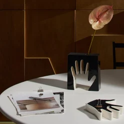 Cassina Vassoio Impronta nero di Ico Parisi Tray