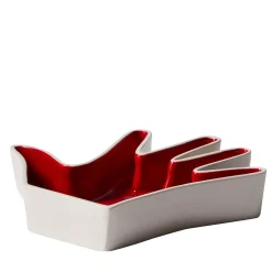 Cassina Vassoio Impronta rosso di Ico Parisi Vassoio