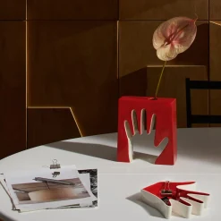Cassina Vassoio Impronta rosso di Ico Parisi Vassoio