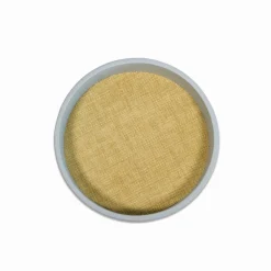 Cassigoli Vassoio rotondo in videopoche azzurro Ginestra