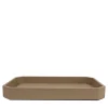 Cassigoli Vide-poche Del Monte grande in pelle Beige Tamarone