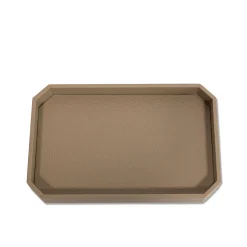 Cassigoli Vide-poche Del Monte grande in pelle Beige Tamarone