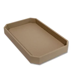 Cassigoli Vide-poche Del Monte grande in pelle Beige Tamarone
