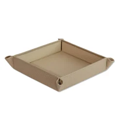 Cassigoli Vide-Poche Michelangelo in pelle beige Tamarone