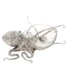 Fratelli Lisi Zuppiera Octopus in argento sterling e cristallo
